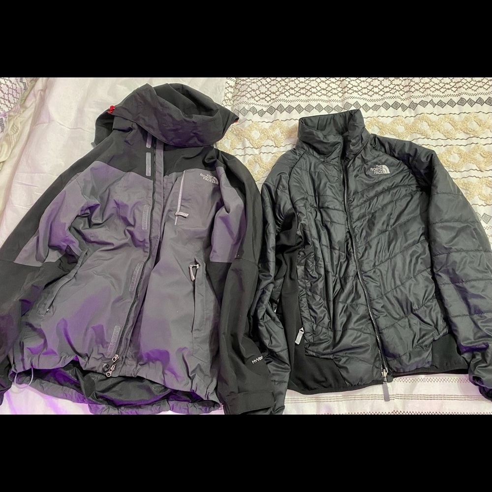 North Face Men Medium inner and outer shell jacket